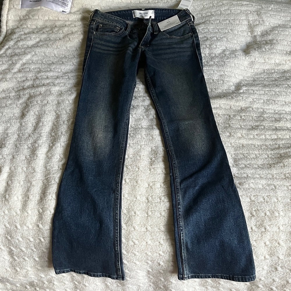 Hollister Dark Blue Flare Jeans